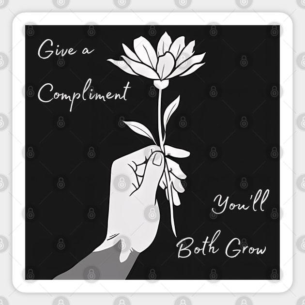 Give a Compliment Sticker by Official /grow